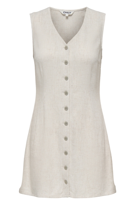 Only onlsiesta linen blend sl short dres